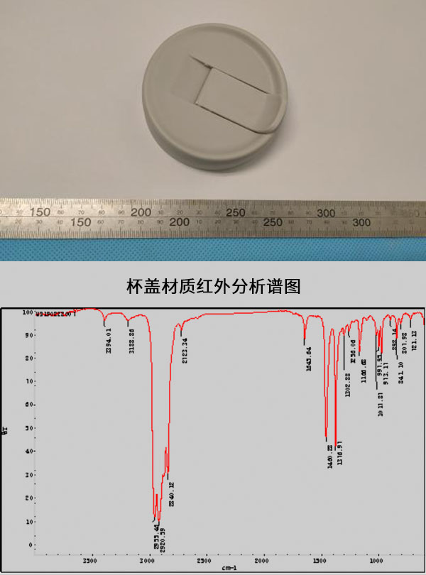 杯盖材质红外分析谱图