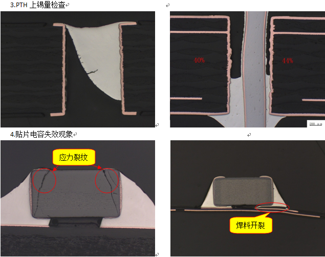 电子元器件切片观察 >> 测试项目案例